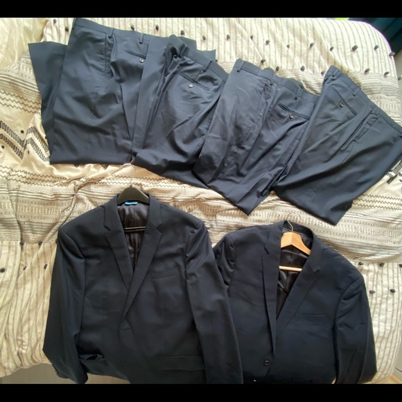 J. Crew Crosby Fit Suits (Navy, Loro Piana Wool) - Picture 3 of 5